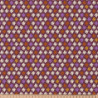 Algodón estampado LITNI Cacao / Crudo